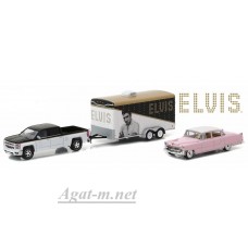31020A-GRL Набор CHEVROLET Silverado 1500 2015 и CADILLAC Fleetwood Series 60 Elvis Presley "Pink Cadillac" 1955